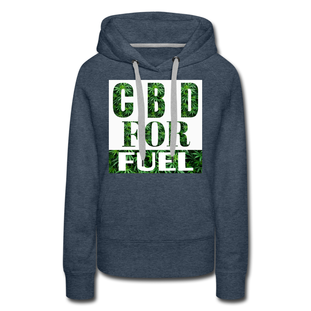 Women’s Premium Hoodie - heather denim