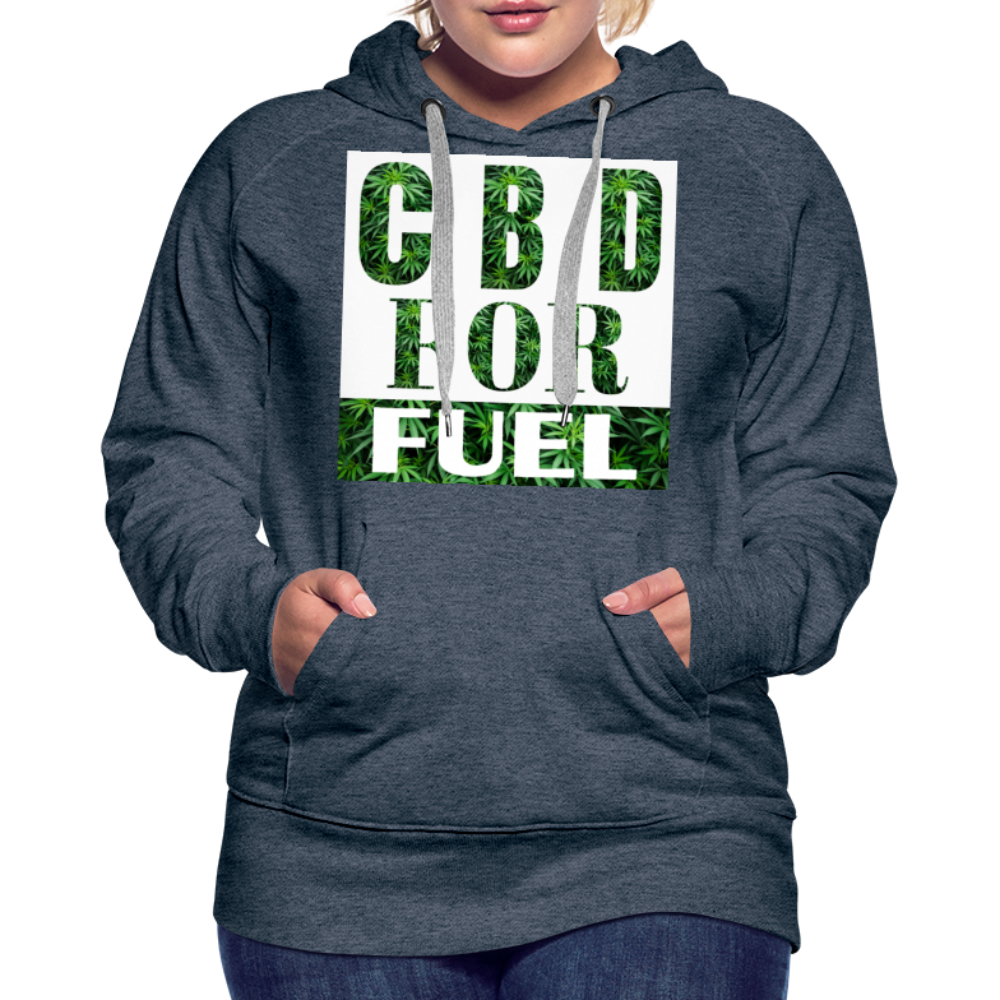Women’s Premium Hoodie - heather denim