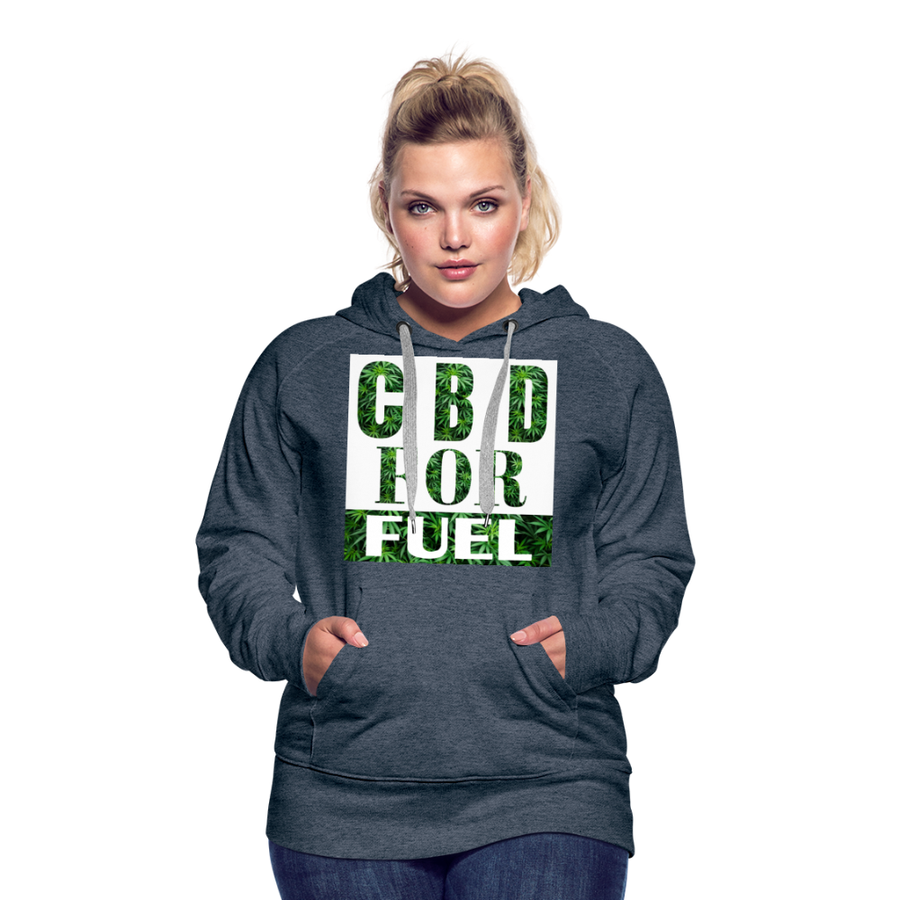 Women’s Premium Hoodie - heather denim