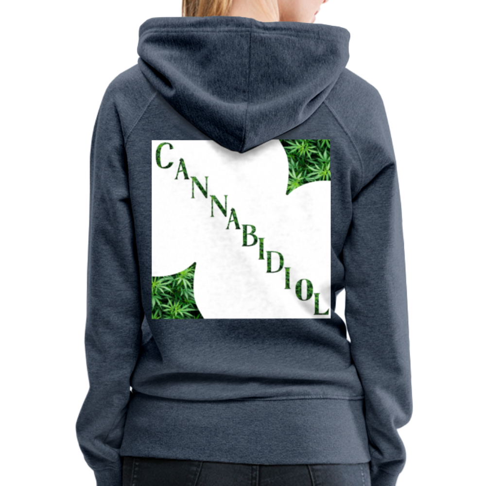 Women’s Premium Hoodie - heather denim