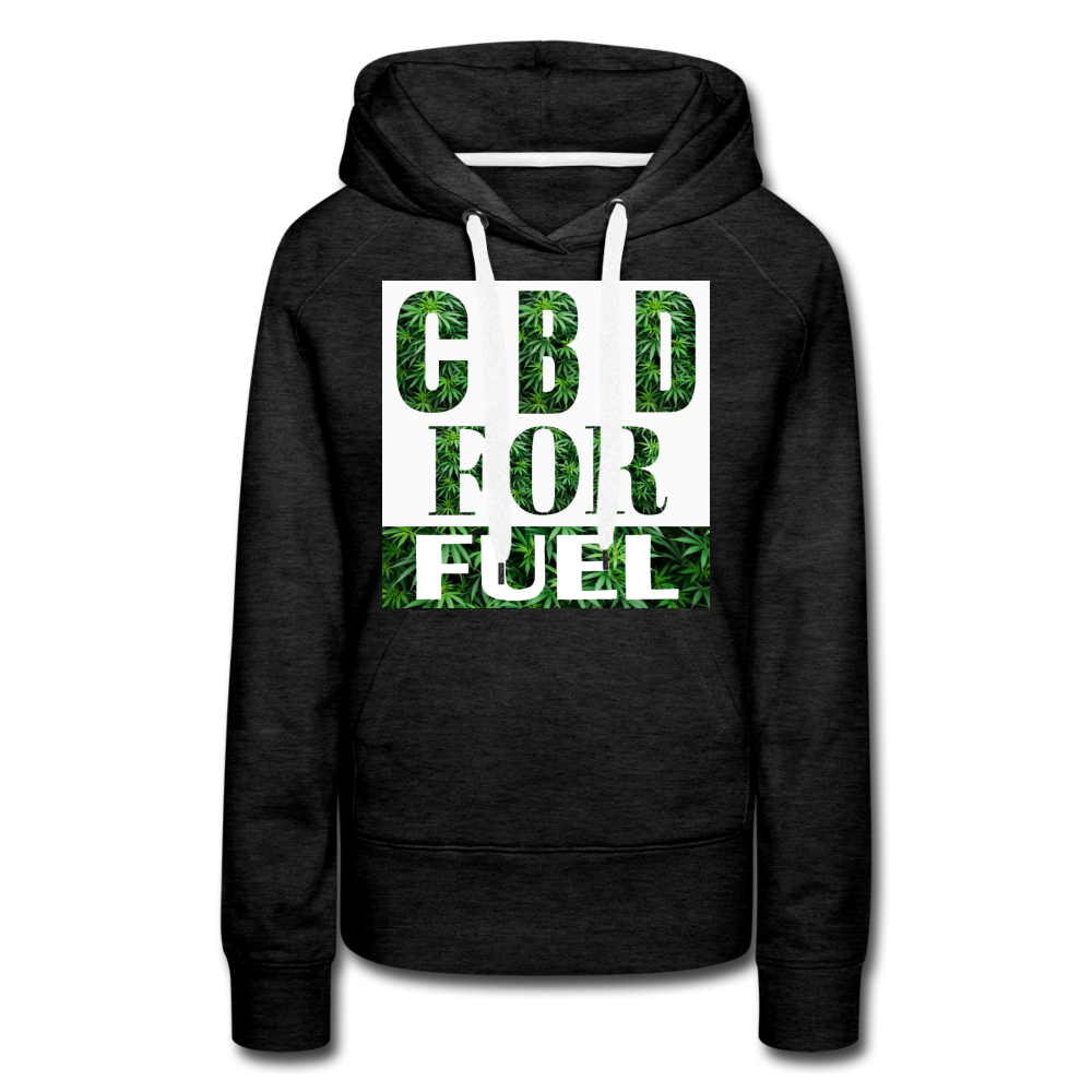Women’s Premium Hoodie - charcoal gray