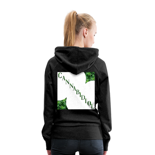 Women’s Premium Hoodie - charcoal gray