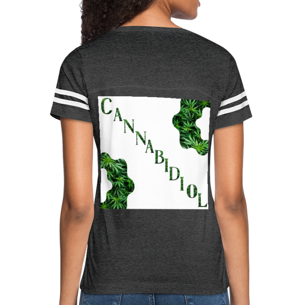 Women’s Vintage Sport T-Shirt - vintage smoke/white
