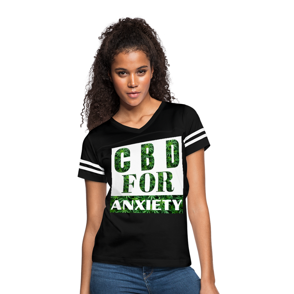 Women’s Vintage Sport T-Shirt - black/white