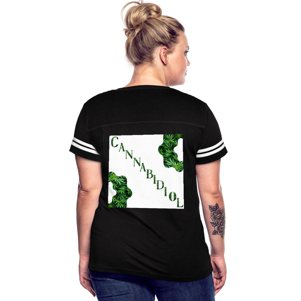 Women’s Vintage Sport T-Shirt - black/white