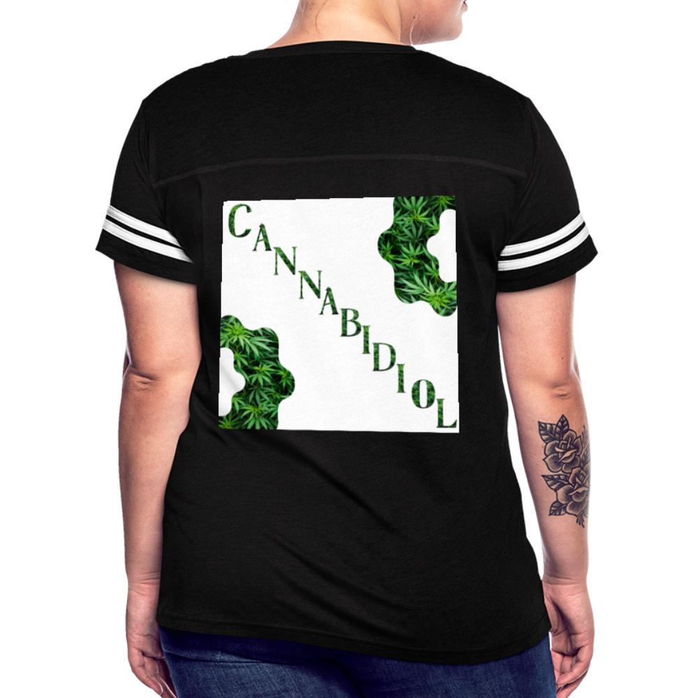 Women’s Vintage Sport T-Shirt - black/white