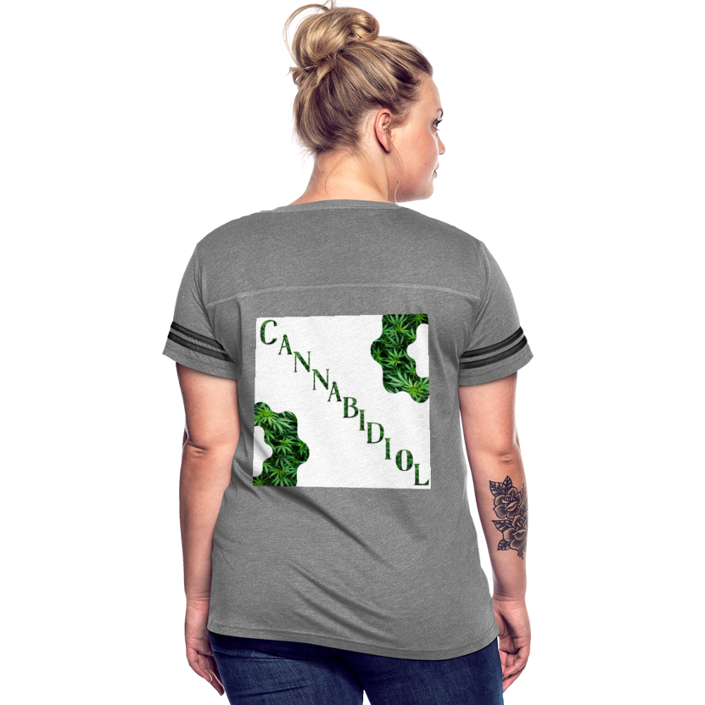 Women’s Vintage Sport T-Shirt - heather gray/charcoal