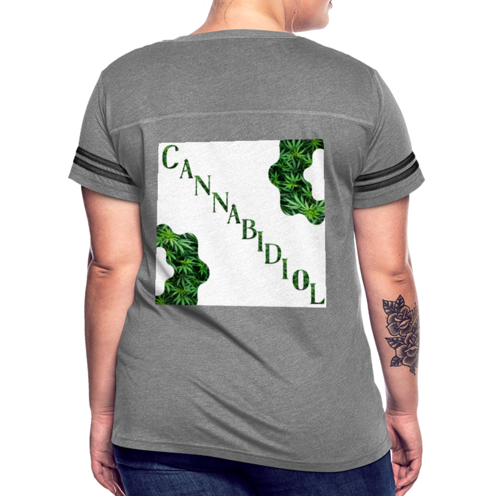 Women’s Vintage Sport T-Shirt - heather gray/charcoal