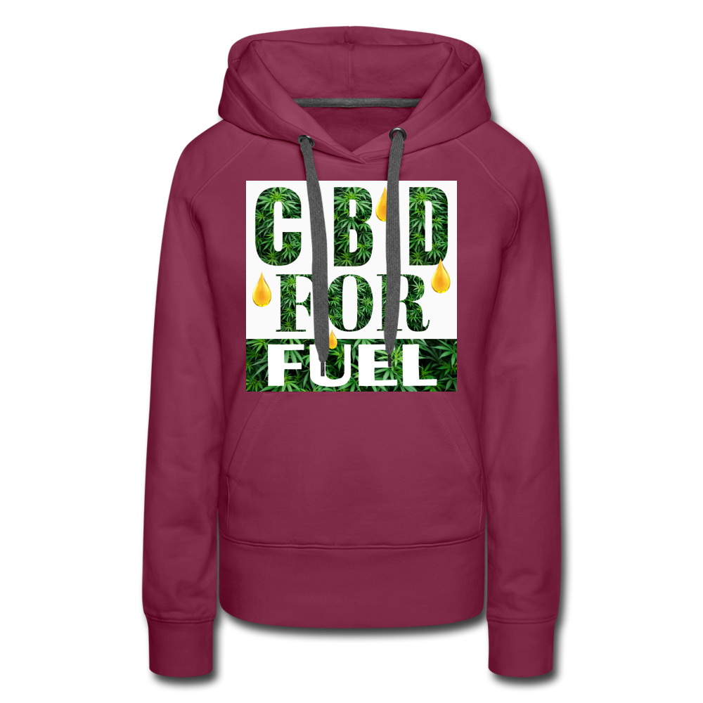 Women’s Premium Hoodie - burgundy