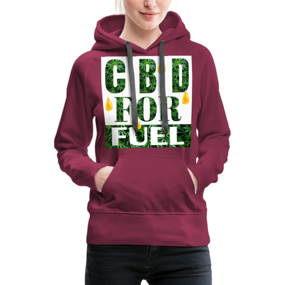 Women’s Premium Hoodie - burgundy