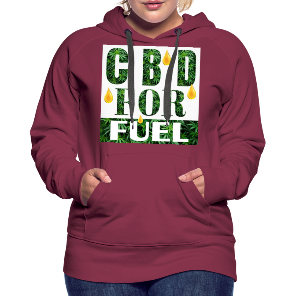 Women’s Premium Hoodie - burgundy