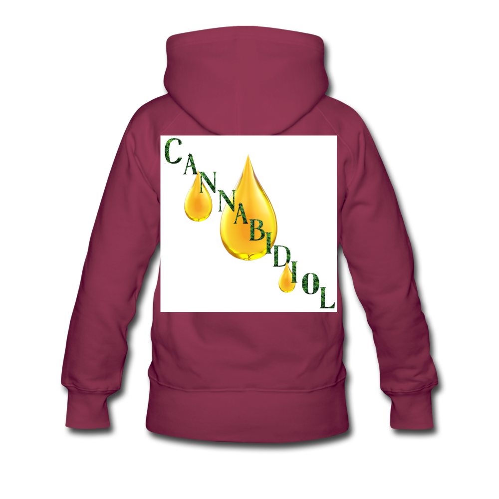 Women’s Premium Hoodie - burgundy