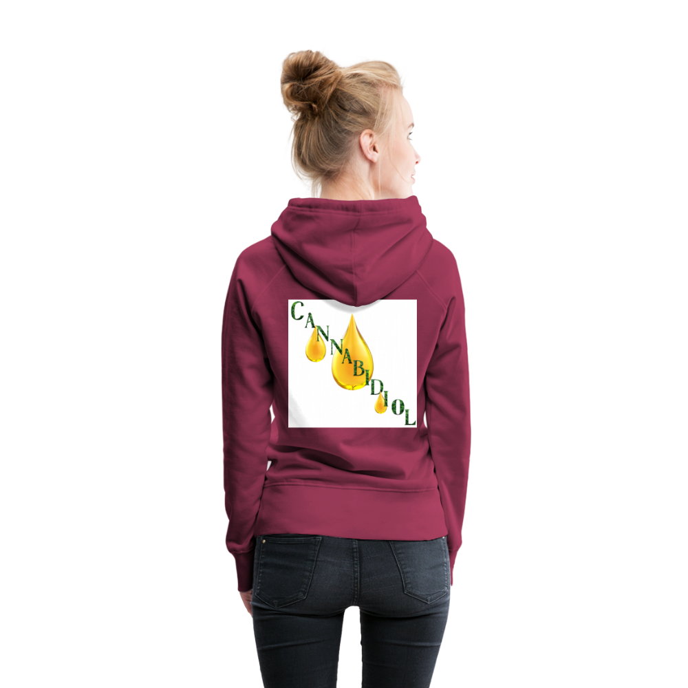 Women’s Premium Hoodie - burgundy