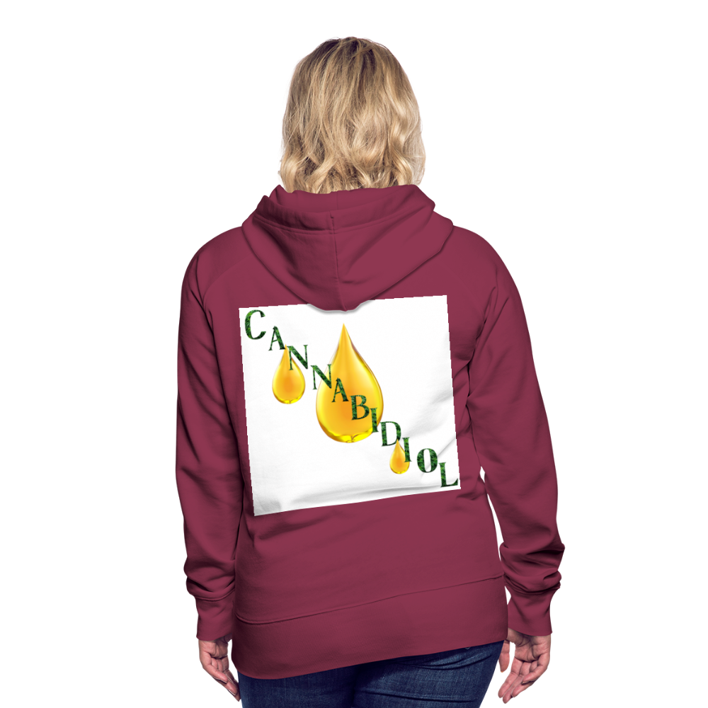 Women’s Premium Hoodie - burgundy