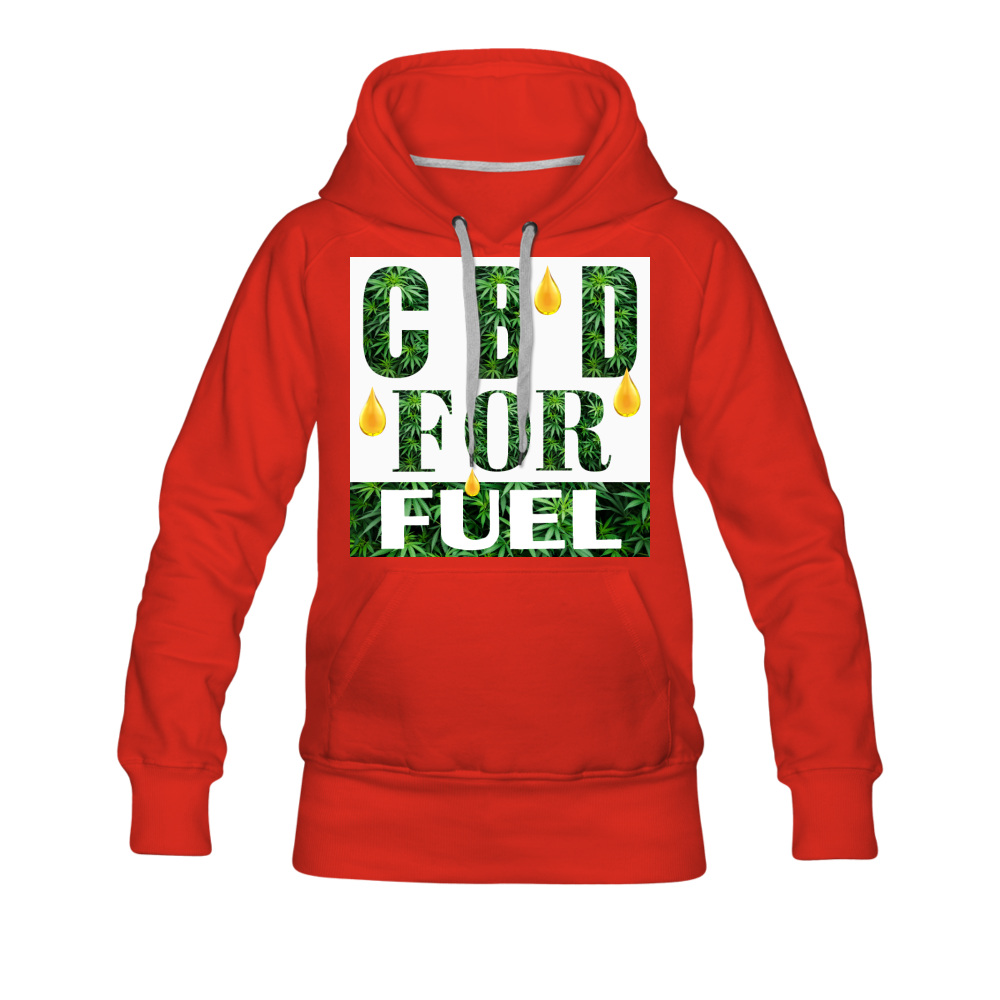 Women’s Premium Hoodie - red