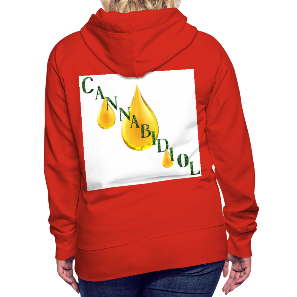 Women’s Premium Hoodie - red