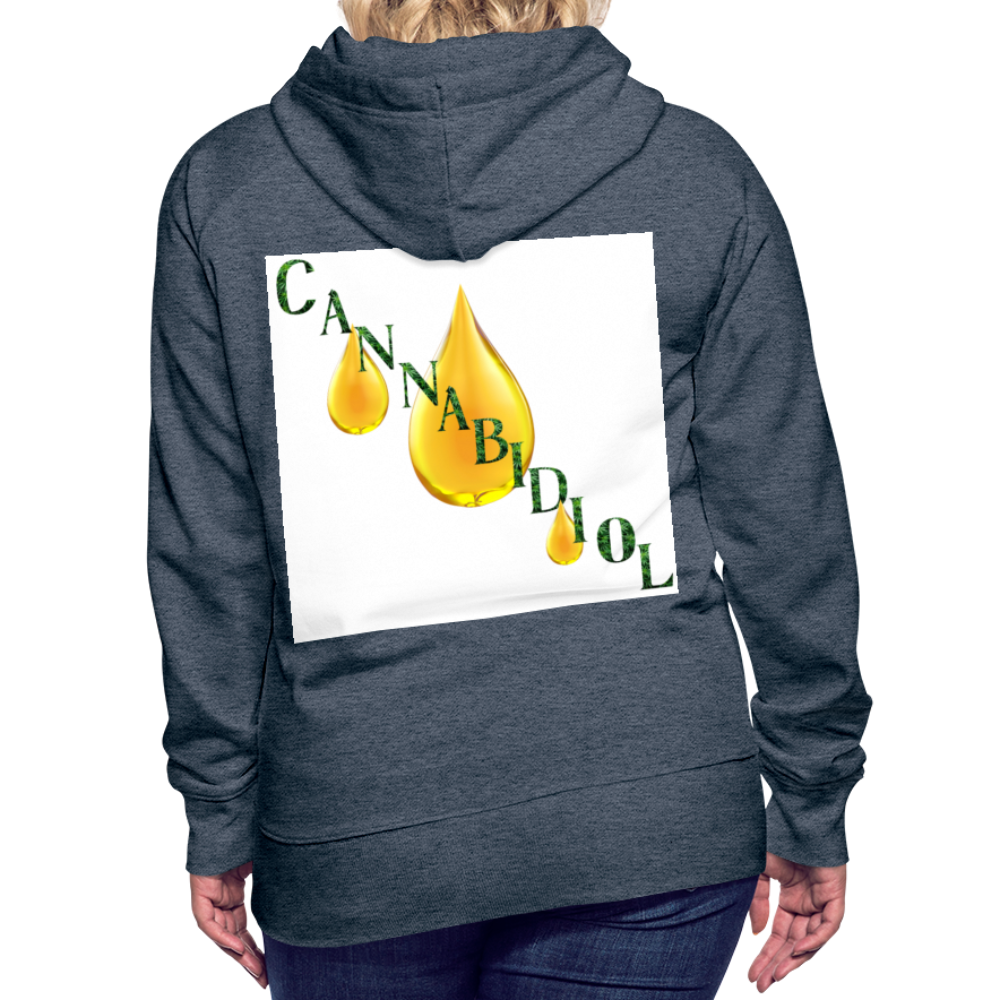 Women’s Premium Hoodie - heather denim