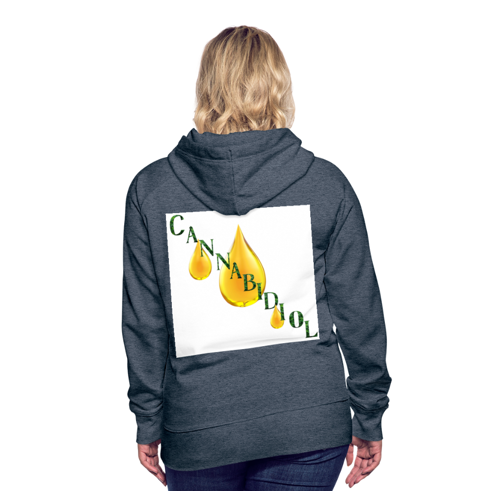Women’s Premium Hoodie - heather denim