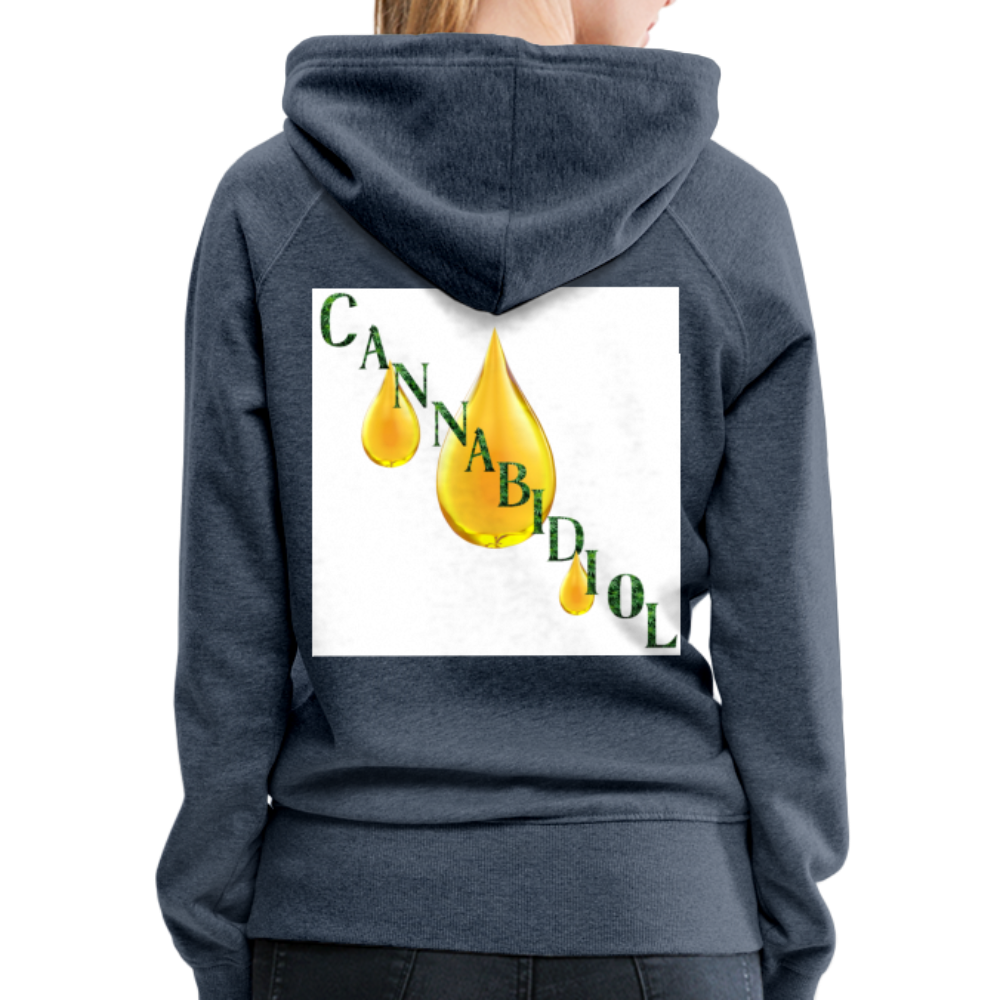 Women’s Premium Hoodie - heather denim
