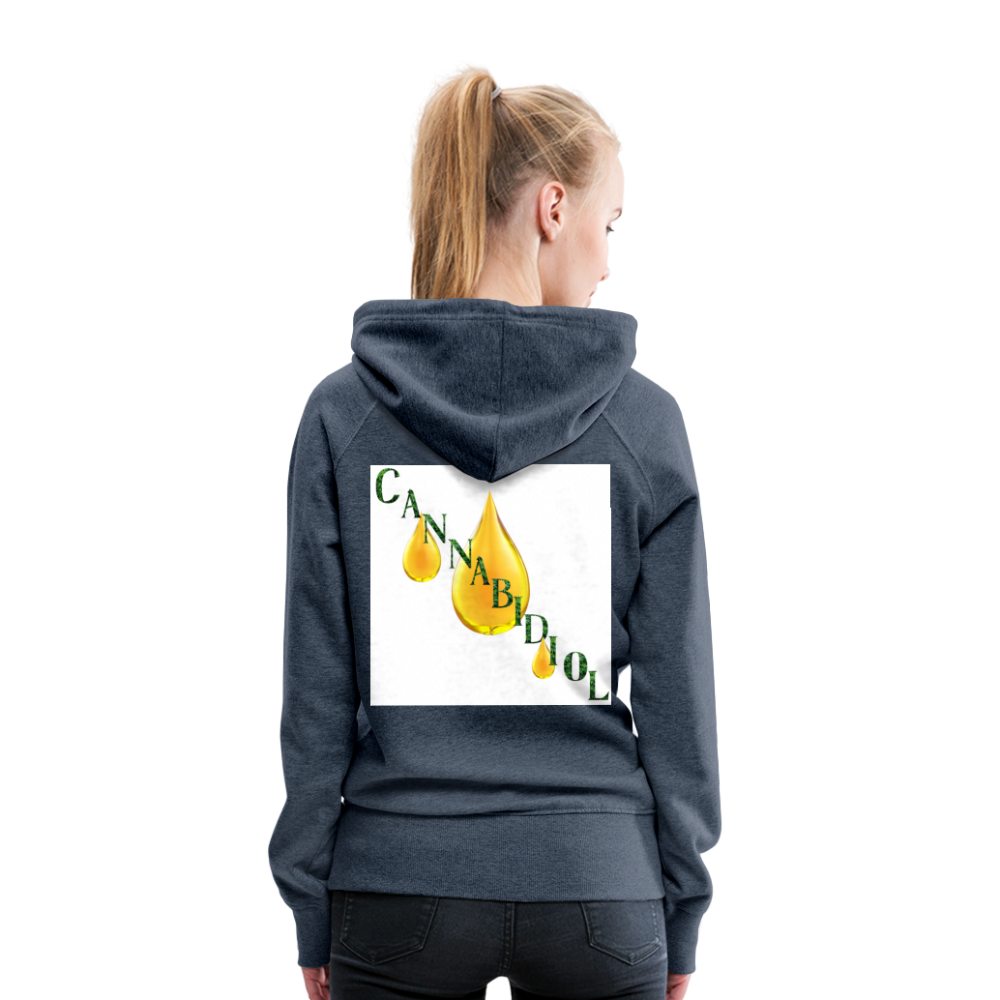 Women’s Premium Hoodie - heather denim