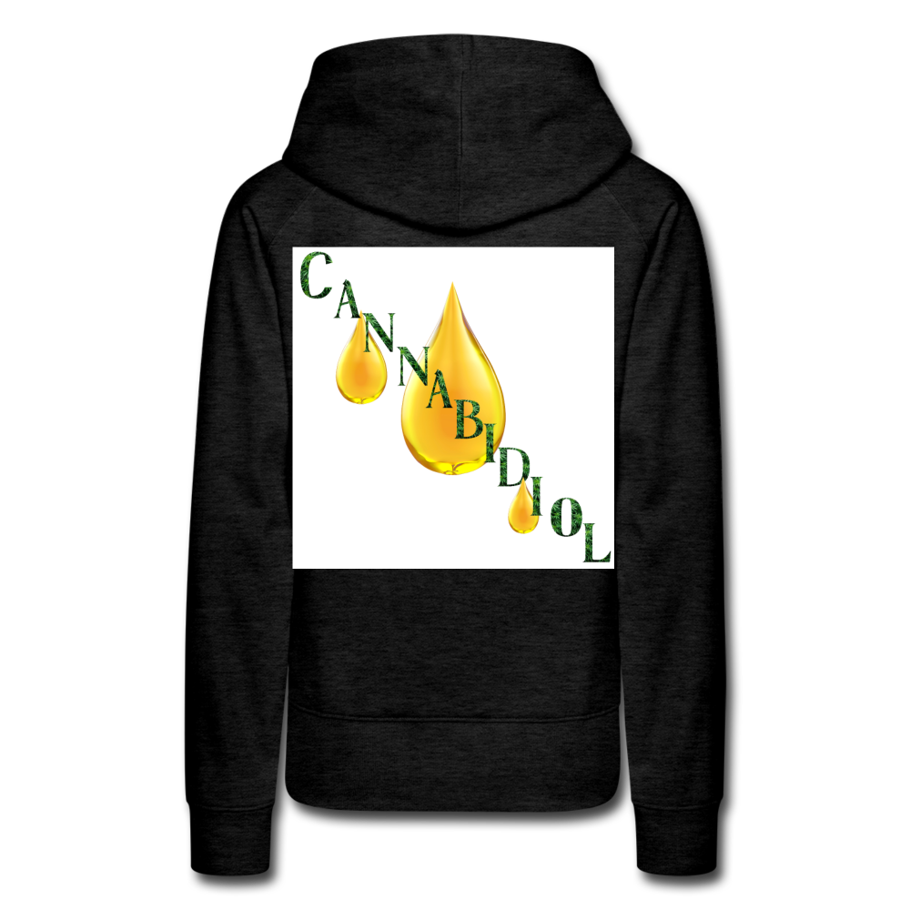Women’s Premium Hoodie - charcoal gray