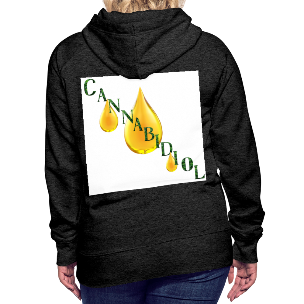 Women’s Premium Hoodie - charcoal gray
