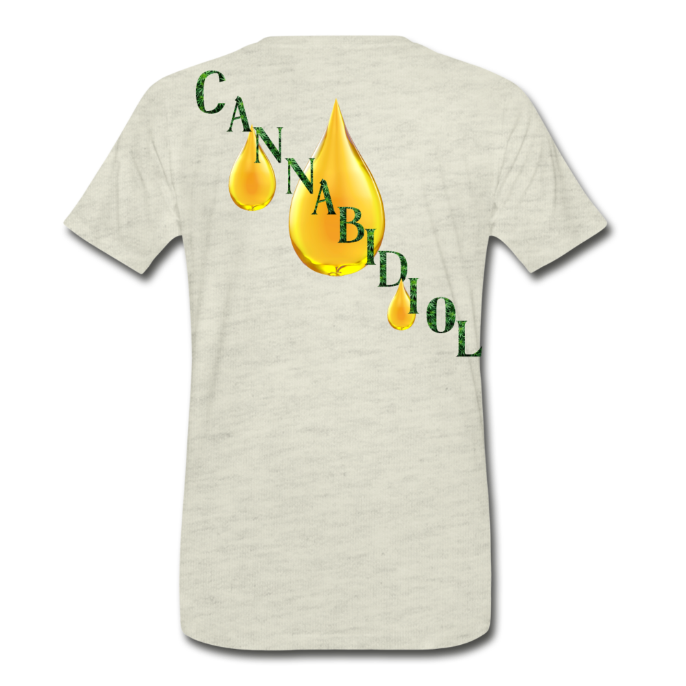 Men's Premium T-Shirt - heather oatmeal
