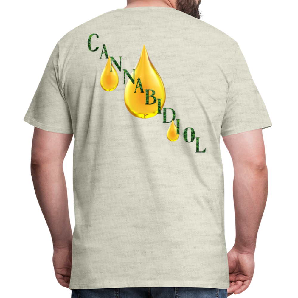 Men's Premium T-Shirt - heather oatmeal