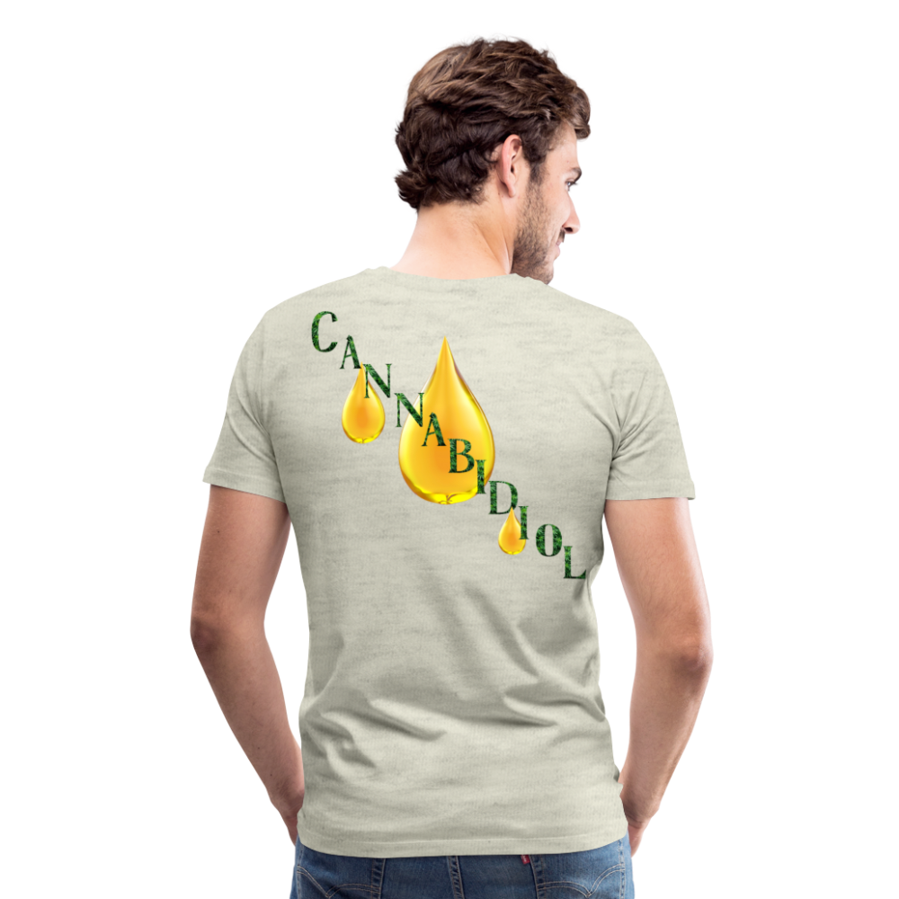 Men's Premium T-Shirt - heather oatmeal