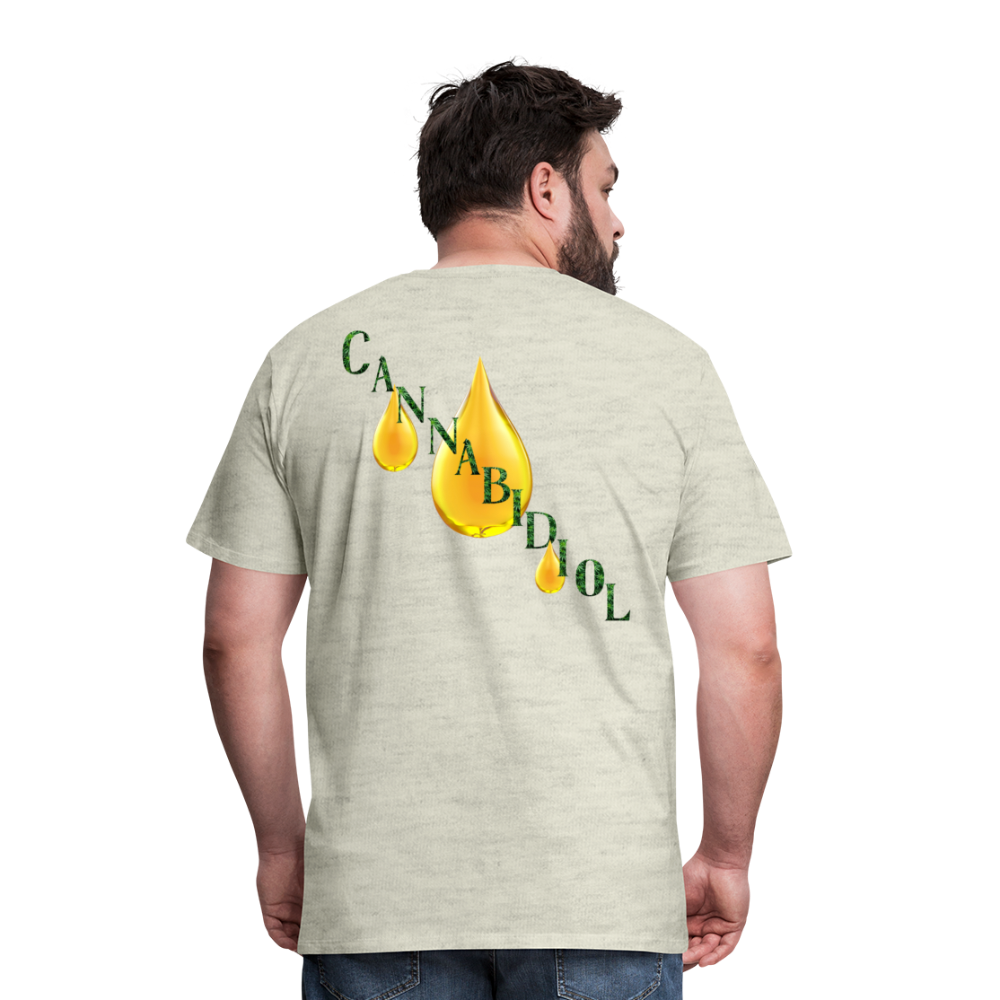 Men's Premium T-Shirt - heather oatmeal