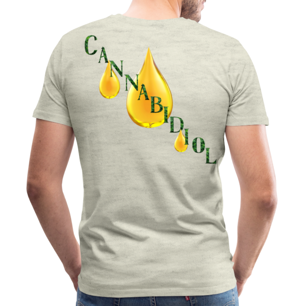 Men's Premium T-Shirt - heather oatmeal