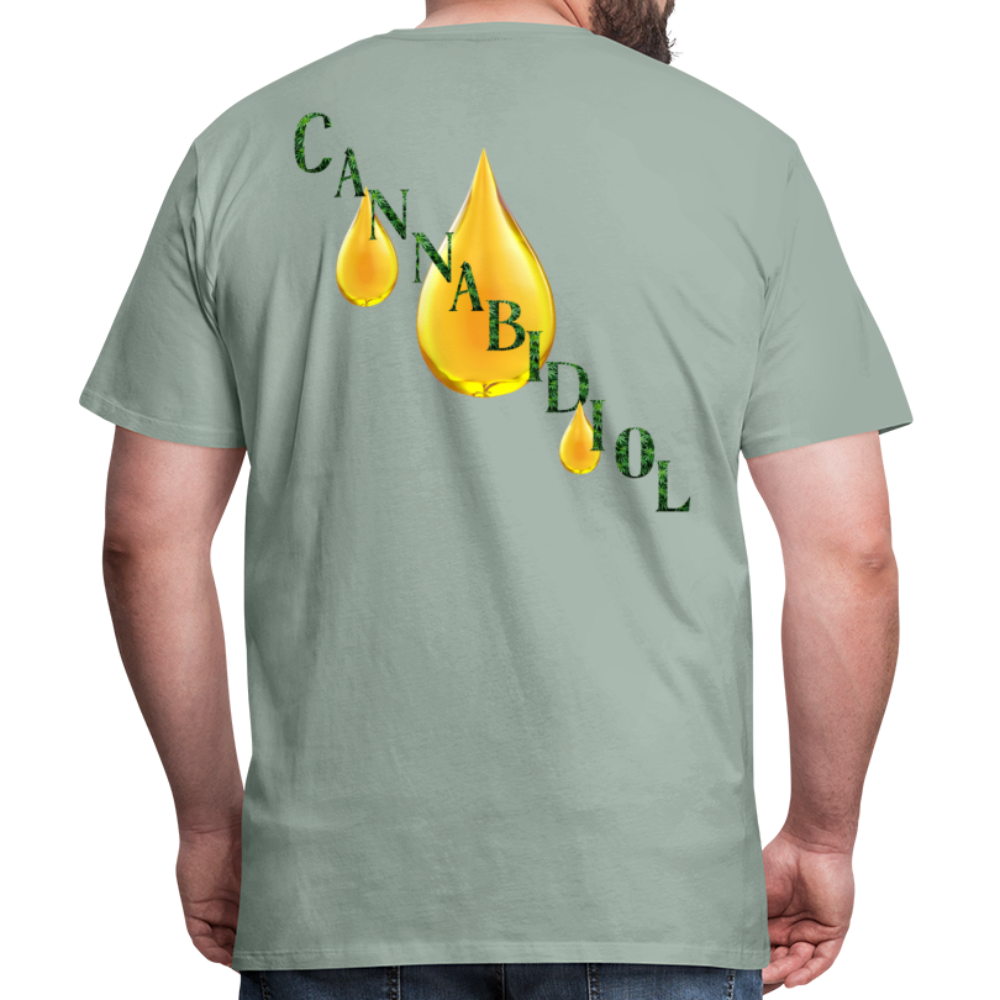 Men's Premium T-Shirt - steel green