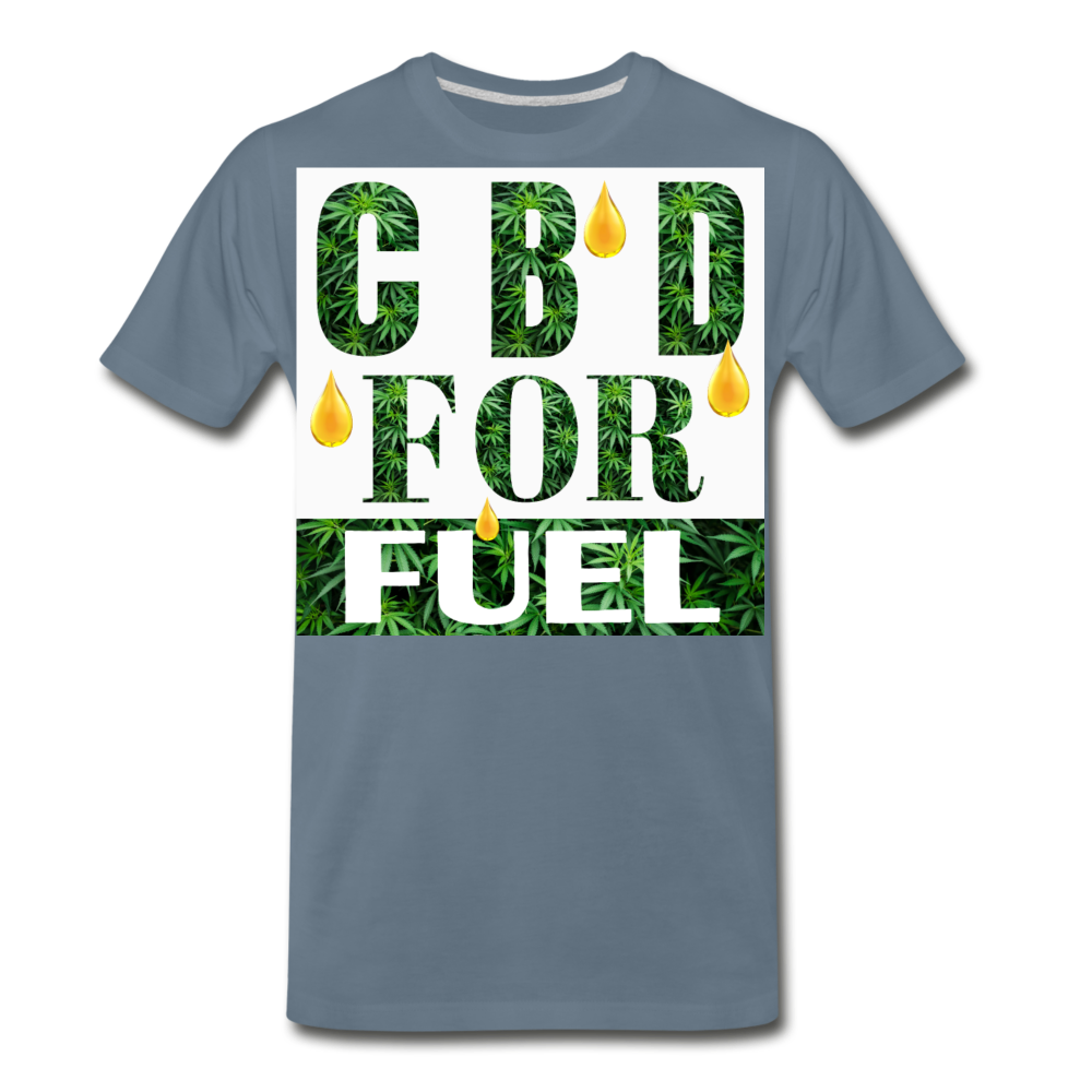 Men's Premium T-Shirt - steel blue