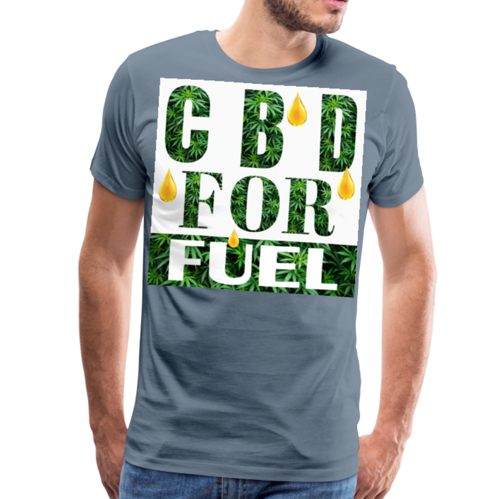 Men's Premium T-Shirt - steel blue