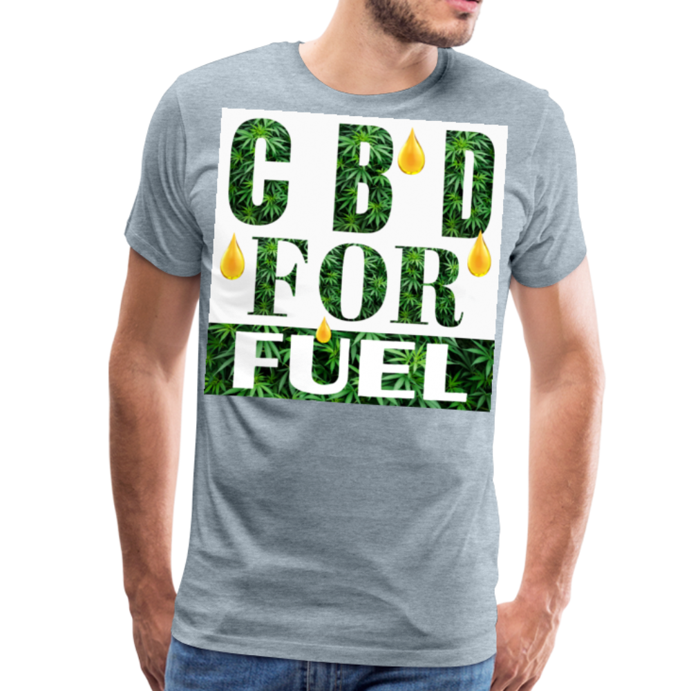 Men's Premium T-Shirt - heather ice blue