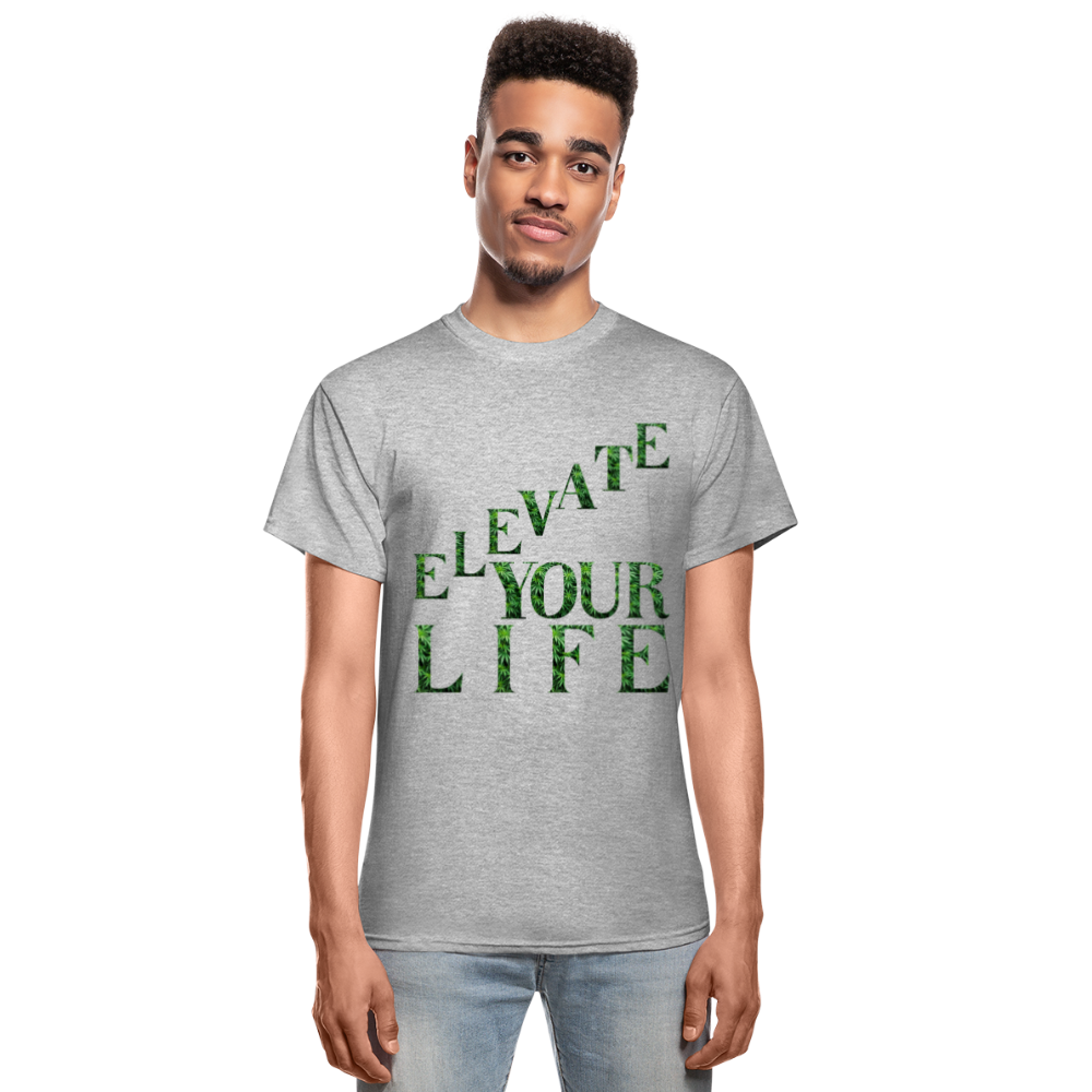 Gildan Ultra Cotton Adult T-Shirt - heather gray