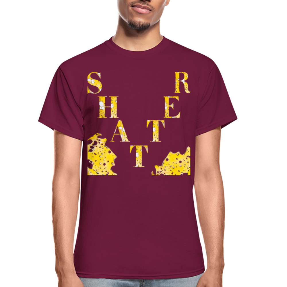 Gildan Ultra Cotton Adult T-Shirt - burgundy
