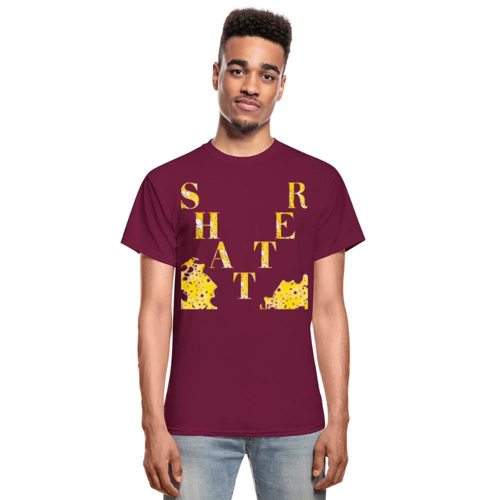 Gildan Ultra Cotton Adult T-Shirt - burgundy