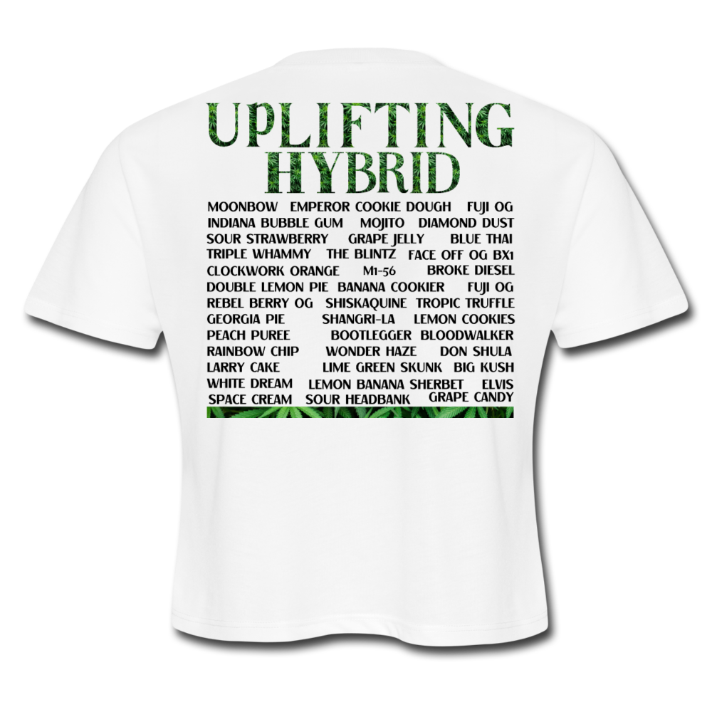 Women's Cropped T-Shirt - white