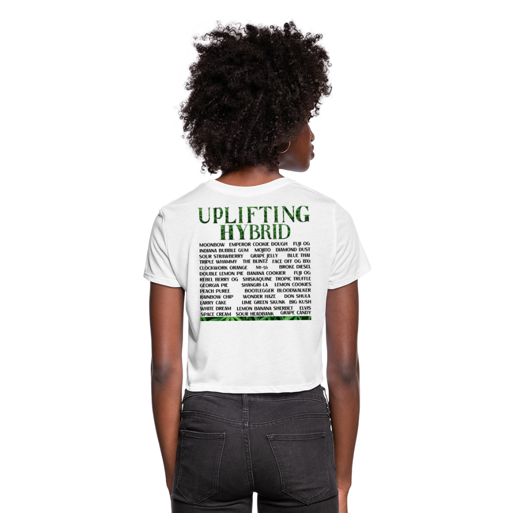 Women's Cropped T-Shirt - white