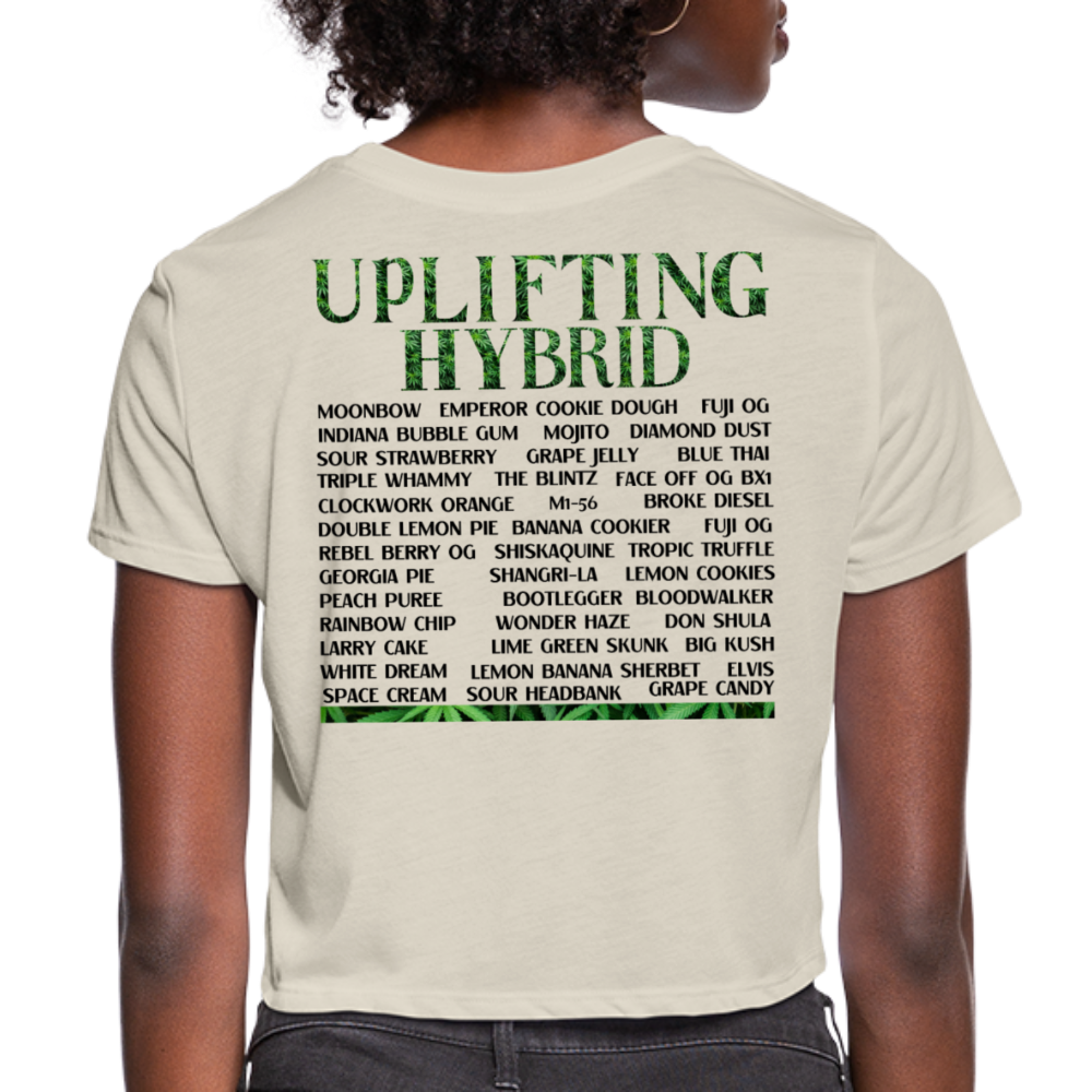 Women's Cropped T-Shirt - dust