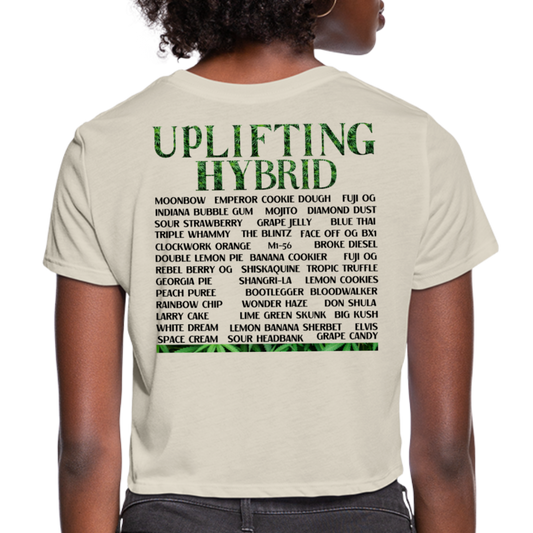 Women's Cropped T-Shirt - dust