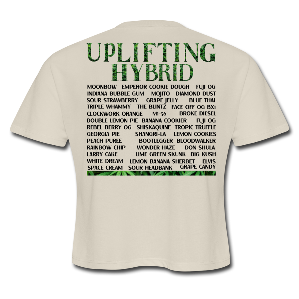 Women's Cropped T-Shirt - dust