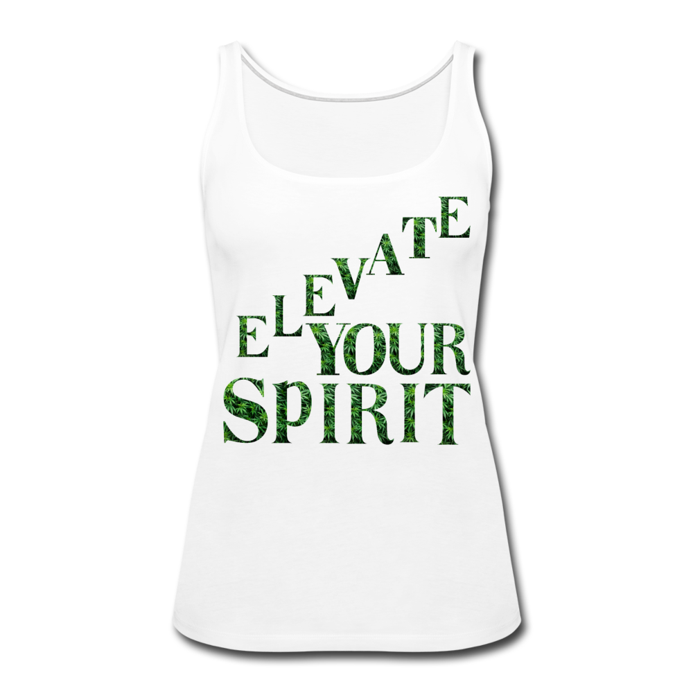 Women’s Premium Tank Top - white