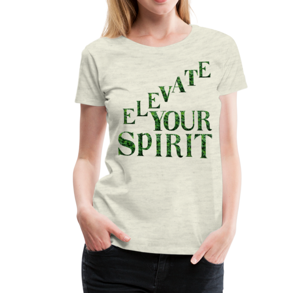 Women’s Premium T-Shirt - heather oatmeal