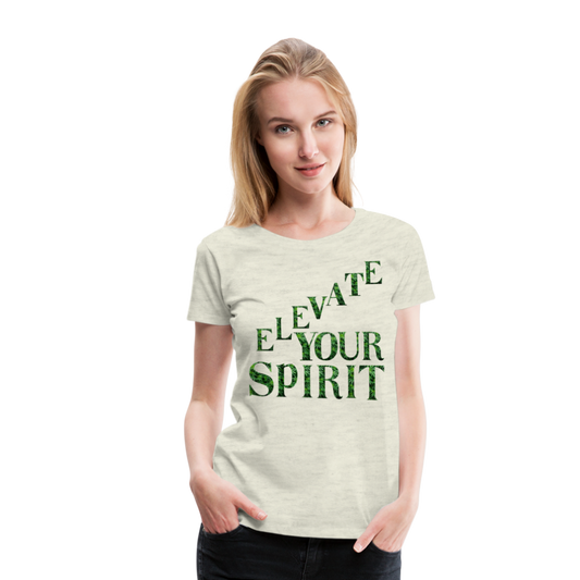 Women’s Premium T-Shirt - heather oatmeal