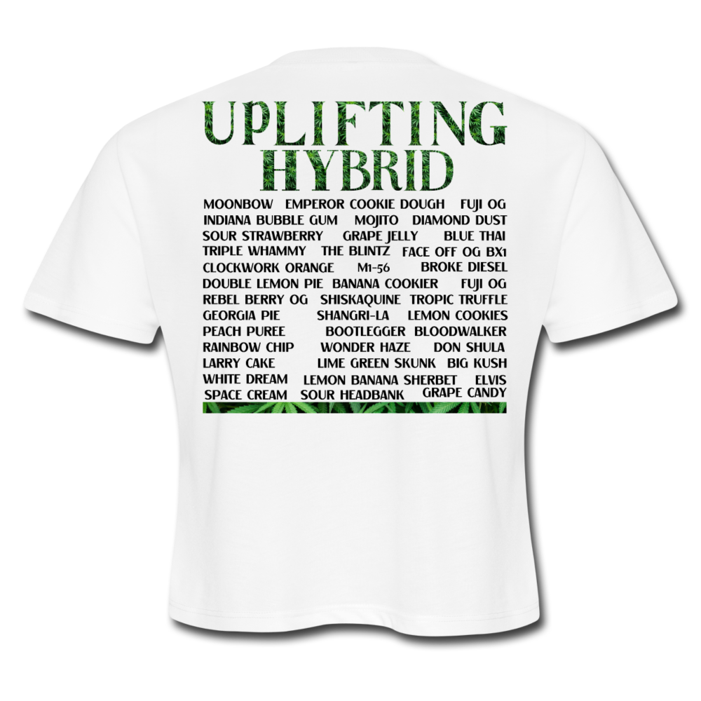 Women's Cropped T-Shirt - white