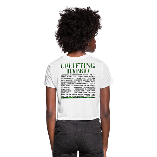 Women's Cropped T-Shirt - white