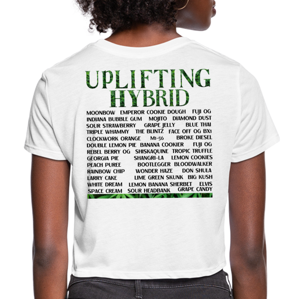 Women's Cropped T-Shirt - white
