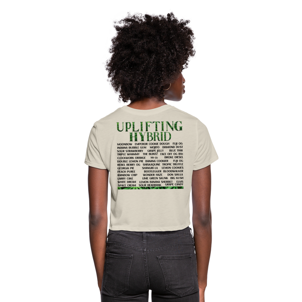Women's Cropped T-Shirt - dust